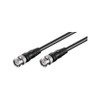 Goobay 50413 BNC Video Connector Cable, (RG59), Double Shielded, 0.5