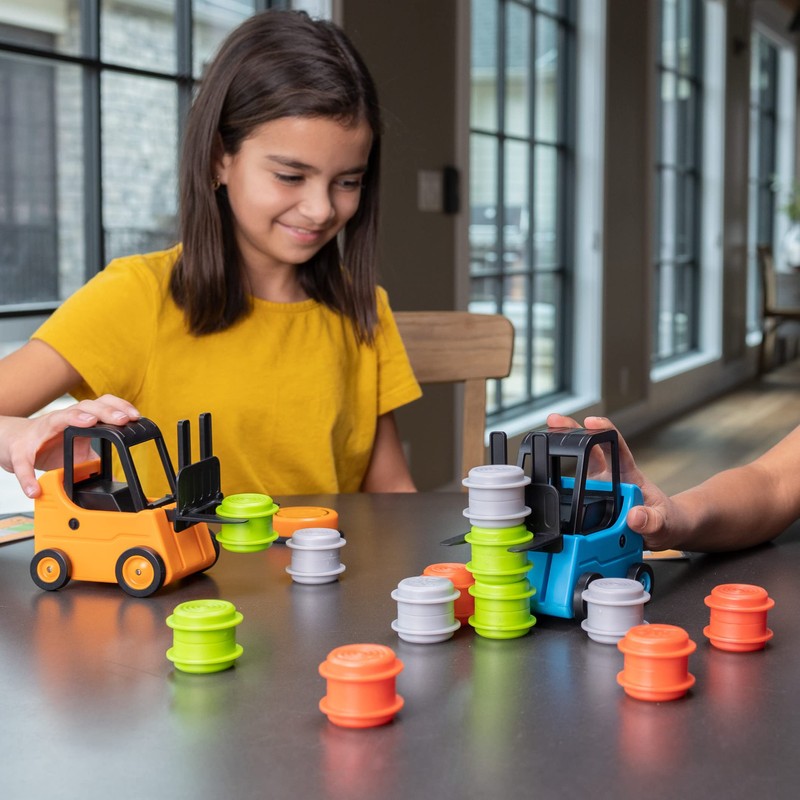 Fat Brain Toys Action Game Stack and Carry GO! GO!