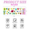 TPZORJX 24 Sheets of Stickers Children, 3D Stickers, Puffy Stickers,