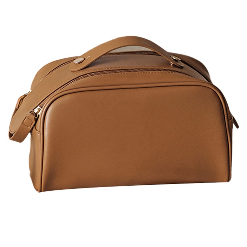 Cosmetic Bag Large Capacity Makeup Bag Double Zipper Portable Travel