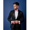 Ladeheid Elegant Men's Bow Tie - High Quality, Matt, Adjustable,