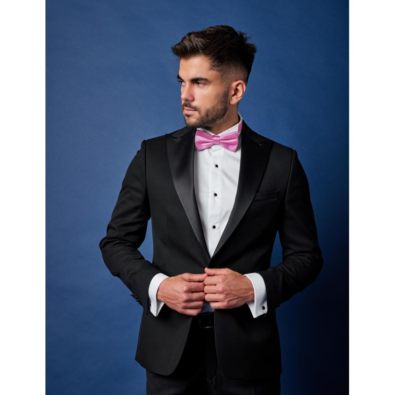 Ladeheid Elegant Men's Bow Tie - High Quality, Matt, Adjustable,