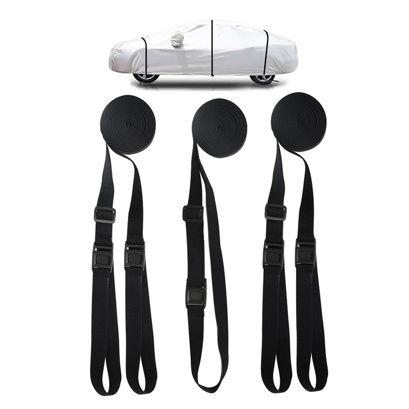 LINFEN Guard Band, Car Cover, Windproof Rope, Belt, Rubber Belt,