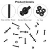 FandWay 410Pcs M2 Button Head Hex Socket Screws,10.9 Grade Alloy
