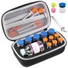 12-Slot Peptide Case for Fridge - Premium Foam Insert Holds