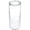 Marks International WE-908 WECK Glass Storage Container STRAIGHT 33.8 fl