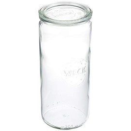 Marks International WE-908 WECK Glass Storage Container STRAIGHT 33.8 fl oz (1,000 ml)