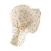 Sterntaler Girls' Children's Printed Flower Sun Hat, natural