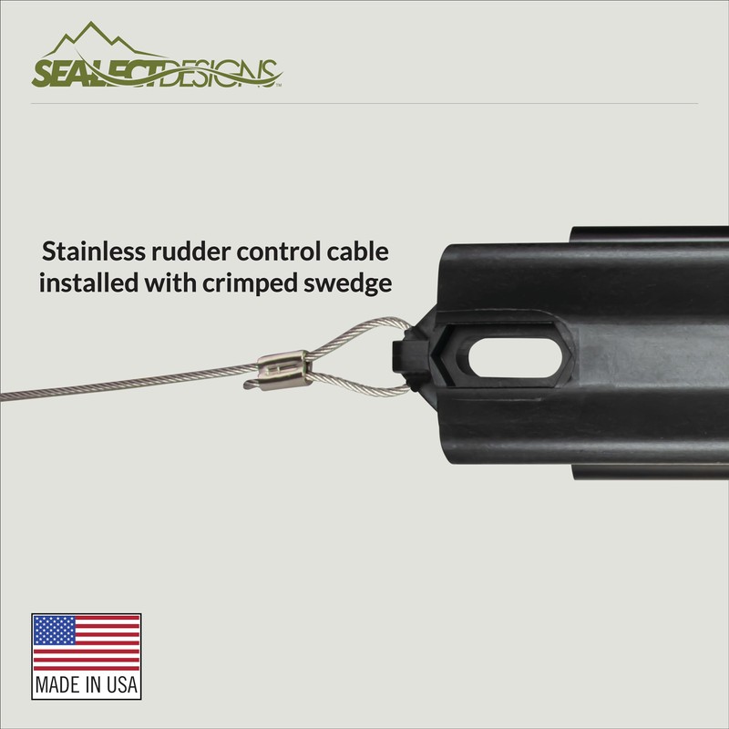 Sea-Lect Designs Angled Pedal Rudder Control Footbrace