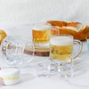 ZYFLSIYU 6 Pack 2 oz Mini Beer Mug Shot Glasses