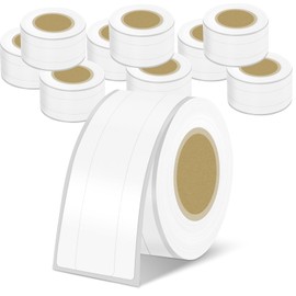 10 roll Compatible Labeling with Dymo 30327, File Folder Labels 130 Labels/roll, for Dymo 400/450 Duo 450 Turbo 400/450 Twin Turbo 4XL & More Labels for Folders and Files 14mm x 87mm (9/16"x3 7/16")