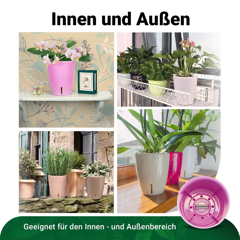 Happy Plants Orchid Pot D 12.5 cm Flower Pot with