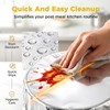 30PCS Reusable Aluminum Foil Food Covers, 2026 Upgrade Aluminum Foil