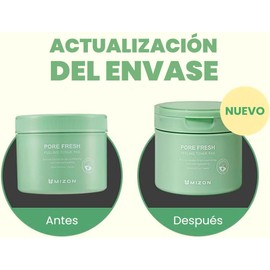 MIZON – Toner Pads Coreanos Exfoliantes 60 Unidades 130 ml – AHA BHA PHA Peeling Toner Pad con Centella, Árbol de Té y Té Verde – Tónico Facial para Piel Grasa y Limpieza de Poros skincare Coreano