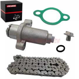 JINFANNIBI Cam Timing Chain & Tensioner For Arctic Cat 500 1998-2009 4x4 #3402-136 3402-353