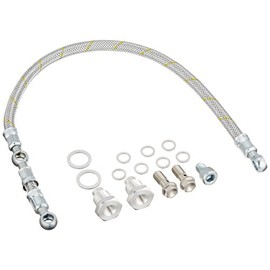 Daytona KEDO 93266 Twin Oil Line for Motorcycles, SR400/500 (78-21), Race Mesh Hose