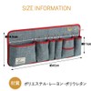 Cogit Foldable Bag-in-Pocket Beige 40cm Freely Adjustable Storage