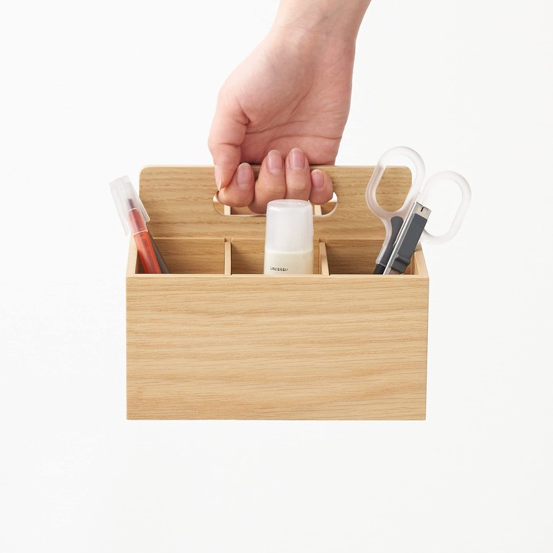 Muji 44310236 Wooden Tool Box, W x D x H: