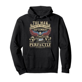 40th Birthday Gifts September 1985 Men Funny 40 Years Old Pullover Hoodie