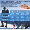 ActFun Winter Gloves, Anti Slip Touchscreen Windproof Cycling Gloves, Warm