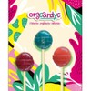Paletas Orgnicas Rellenas ORGCANDYC Dulces Veganos, Sin Gluten ni Lactosa