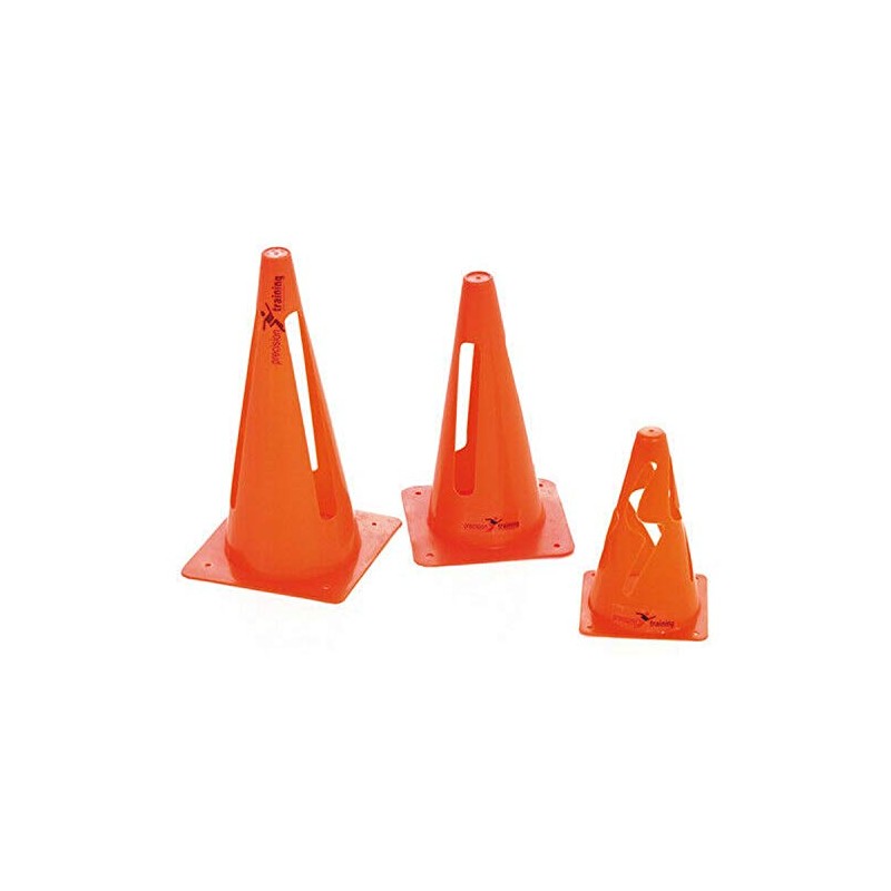 Precision Training Collapsible Cones 9" (Set of 4), Yellow, K-REY-TR565