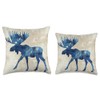 Moose Throw Pillow