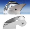 Boat Bow Anchor Roller Bracket Nylon Pulleys Anti Slip Rubber