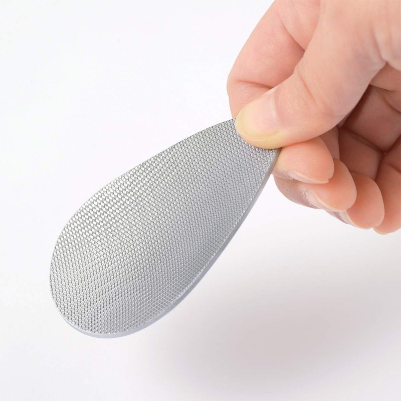 Kawasara Yasuri Heel File, Shiny, Comes with Drawstring Pouch