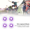 78A 60x45mm HighElastic Skateboard Flash Wheel PU Filling for Longboard