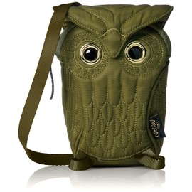 [MORN CREATIONS(モーンクリエイションズ)] ミミズクポーチ OW-105 オリーブ