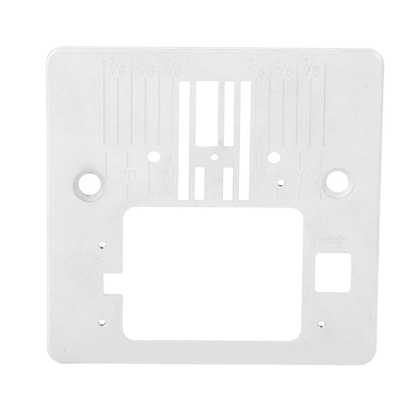 Sewing Machine Needle Plate Q235 Steel 7.8x7.7cm Straight Stitch Needle