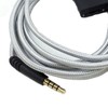Headphone Cable with Volume Control Adjustable Gaming Headset Cable with