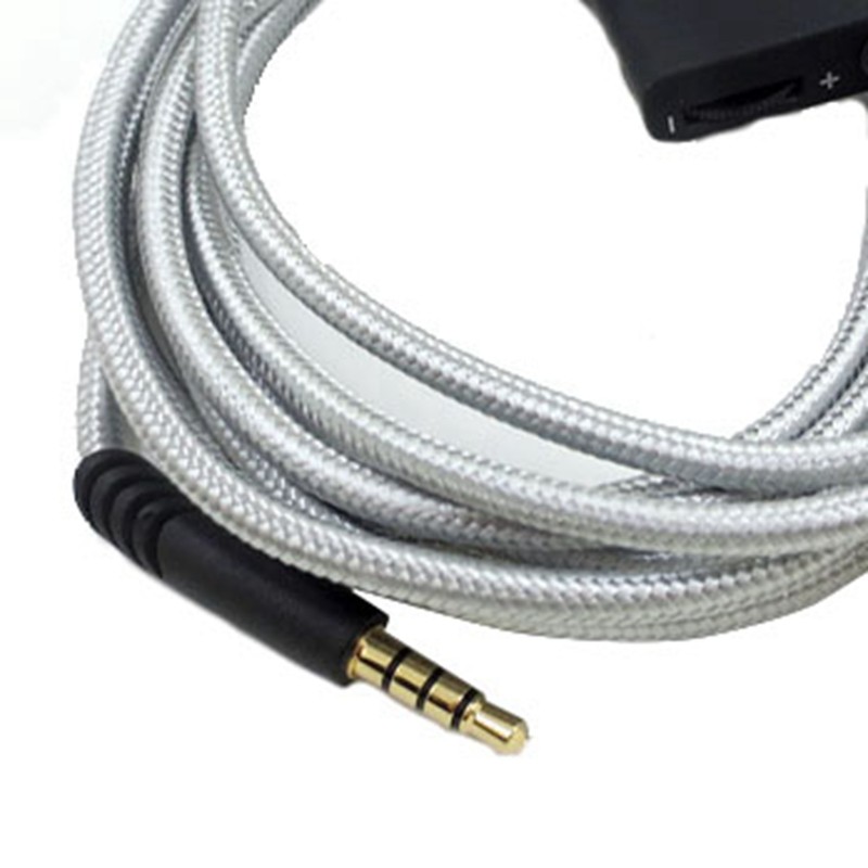 Headphone Cable with Volume Control Adjustable Gaming Headset Cable with