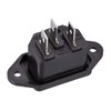 uxcell C14 Panel Mount Plug Adapter AC 250V 10A /5A
