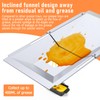 Uniflasy Universal Grease Tray with Catch Pan fits Nexgrill, Charbroil,
