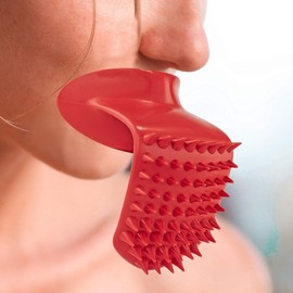 Lick'em Tongue Cat Brush – Funny Novelty White Elephant Gag Gift for Cat Lovers