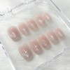 [Handmade Nail Tips] Magnet Cheek Nail Tips - Short Oval