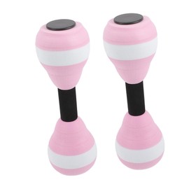 iplusmile Aquatic Dumbbells for Water Aerobics Floating Foam Dumbbells for Pool Exercise 1 Pair Lightweight Sturdy Water Weights for Women for Swimming Training and Fitness
