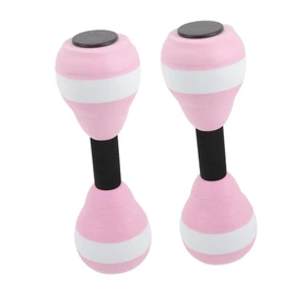 iplusmile Aquatic Dumbbells for Water Aerobics Floating Foam Dumbbells for Pool Exercise 1 Pair Lightweight Sturdy Water Weights for Women for Swimming Training and Fitness