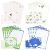 KSIWRE 4-Themed 32-Piece Stationery Set: Rose, Clover, Blue & Gardenia