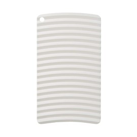 MUJI MA0EXA3S Polyethylene Washing Board Light Gray Approx. Height 6.9 x Width 3.9 inches (17.5 x 10 cm)