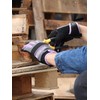 HANDLANDY Utility Work Gloves Mens & Women, Safety Mechanic Gloves