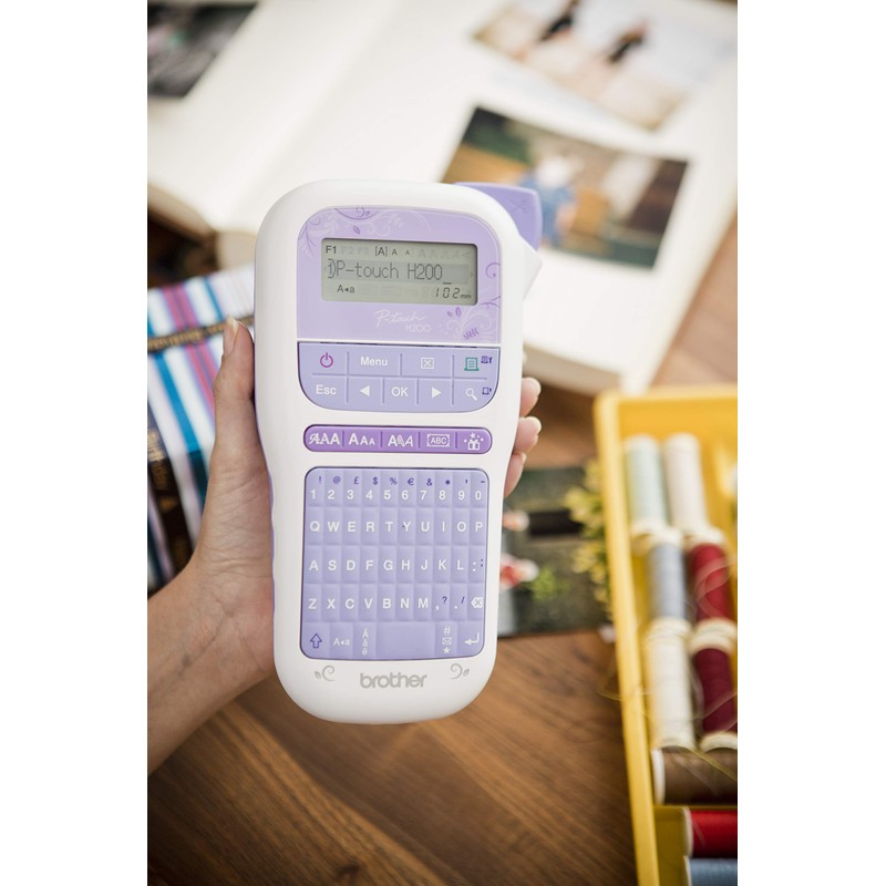 Brother P-Touch H200 Mobile Labelling Device for Crafting and Decoration,