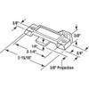 Prime-Line F 2666 Sash Lock, 3/8 In. Latch Projection, Fits
