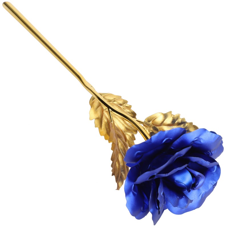 Gold Foil Rose Valentine's Day Gift Lighting Last Forever Love