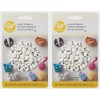 Candy Decorations 50/Pkg-White Eyeballs