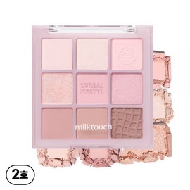 Milk Touch Tone on Shadow Palette Daily Eye Makeup 02 One More Pink Spoon MNS / 밀크터치 톤 온 섀도우 팔레트 데일리 아이 메이크업 02 원 모어 핑크 스푼 MNS