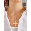 CHESKY Chunky Gold Necklace for Women, Trendy 14K Gold Plated