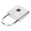 Smart Fingerprint Padlock USB Rechargeable Security LED Lock for Backpack